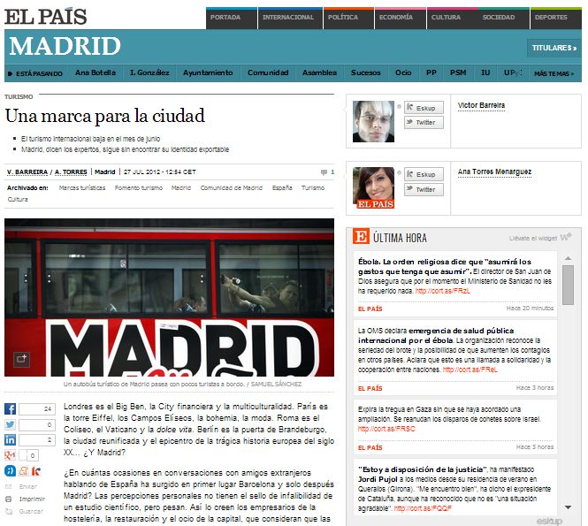 Una marca para la ciudad – Diario El País