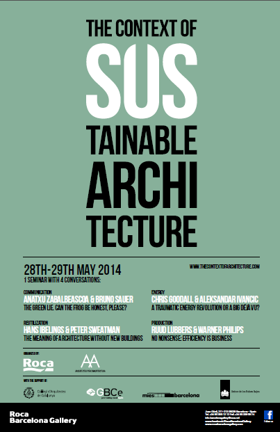 Seminario ‘The Context of Sustainable Architecture’