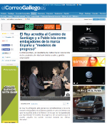 El Rey acredita al Camino de Santiago y a Pablo Isla como embajadores de la marca España y «modelos de progreso»