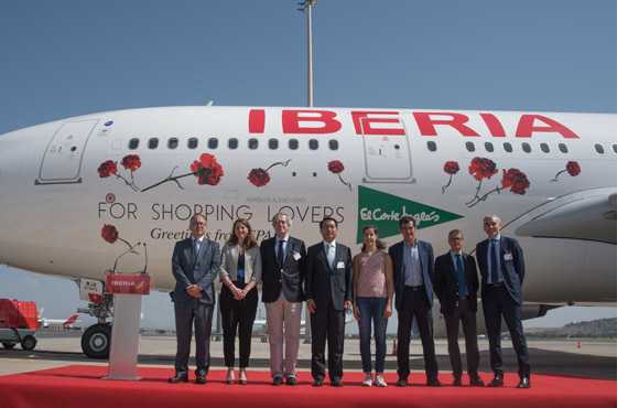 Iberia estrena su primera ruta regular a China