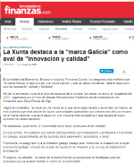 La Xunta destaca a la «marca Galicia» como aval de «innovación y calidad»