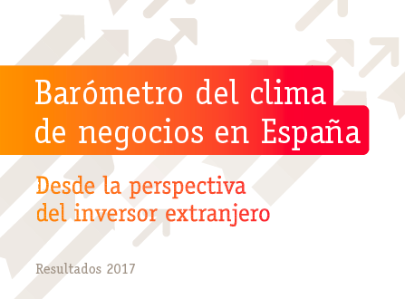 Las empresas extranjeras mejoran sus expectativas de inversión en España en 2017 y 2018