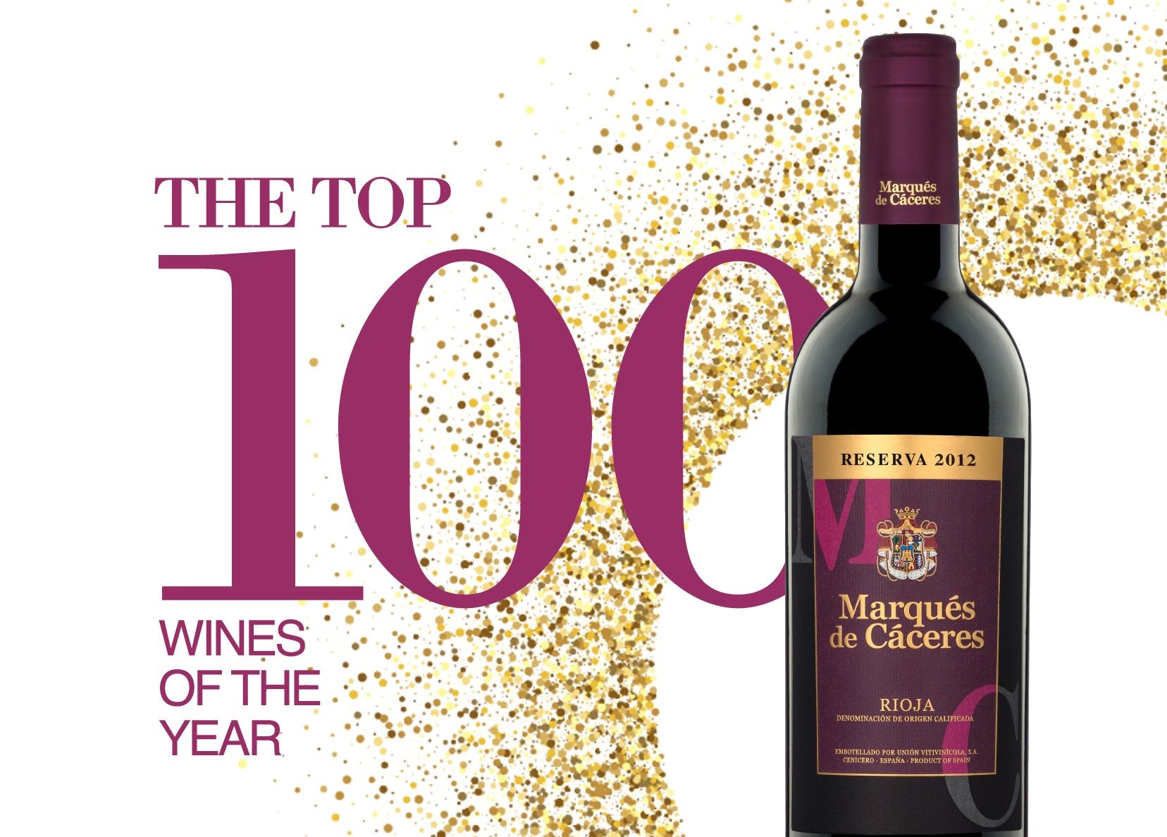 Marqués de Cáceres Reserva 2012, nº1 Rioja del TOP 100 del mundo