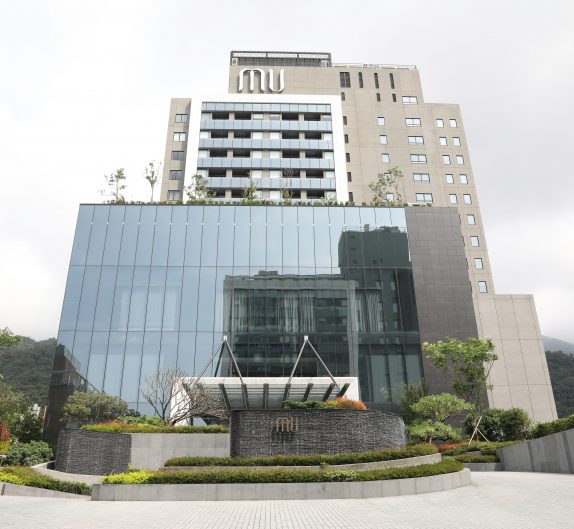 Hotel en Yilan, Taiwan con Dekton en su fachada