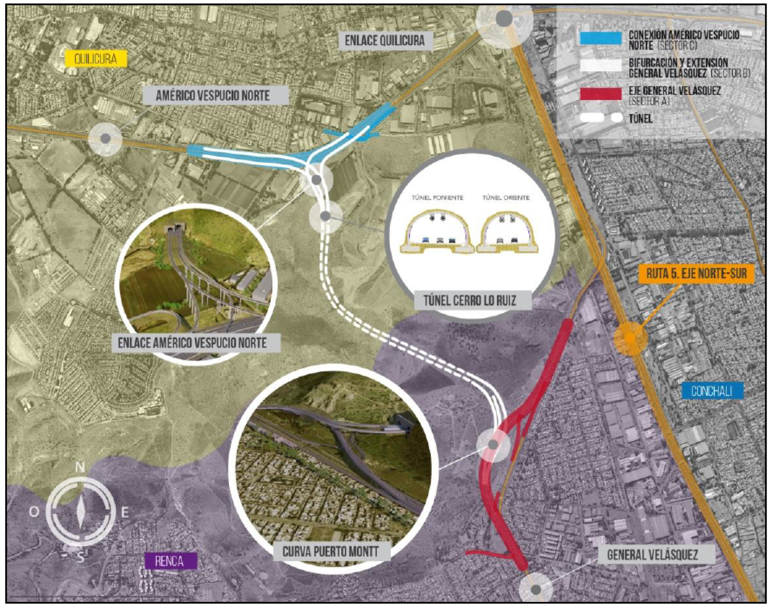 Abertis acuerda con el Gobierno de Chile el mayor proyecto de inversión en Santiago que extenderá la concesión de la Autopista Central