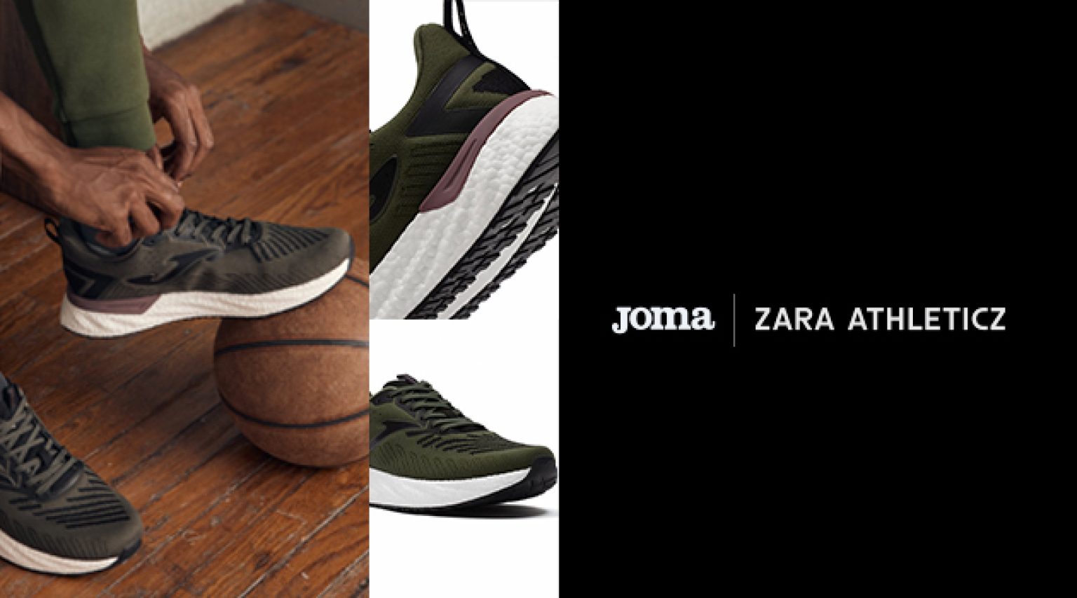 Zara elige a Joma como la marca para su calzado técnico