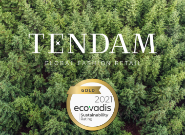 Tendam alcanza la calificación Oro de EcoVadis por su desempeño sostenible