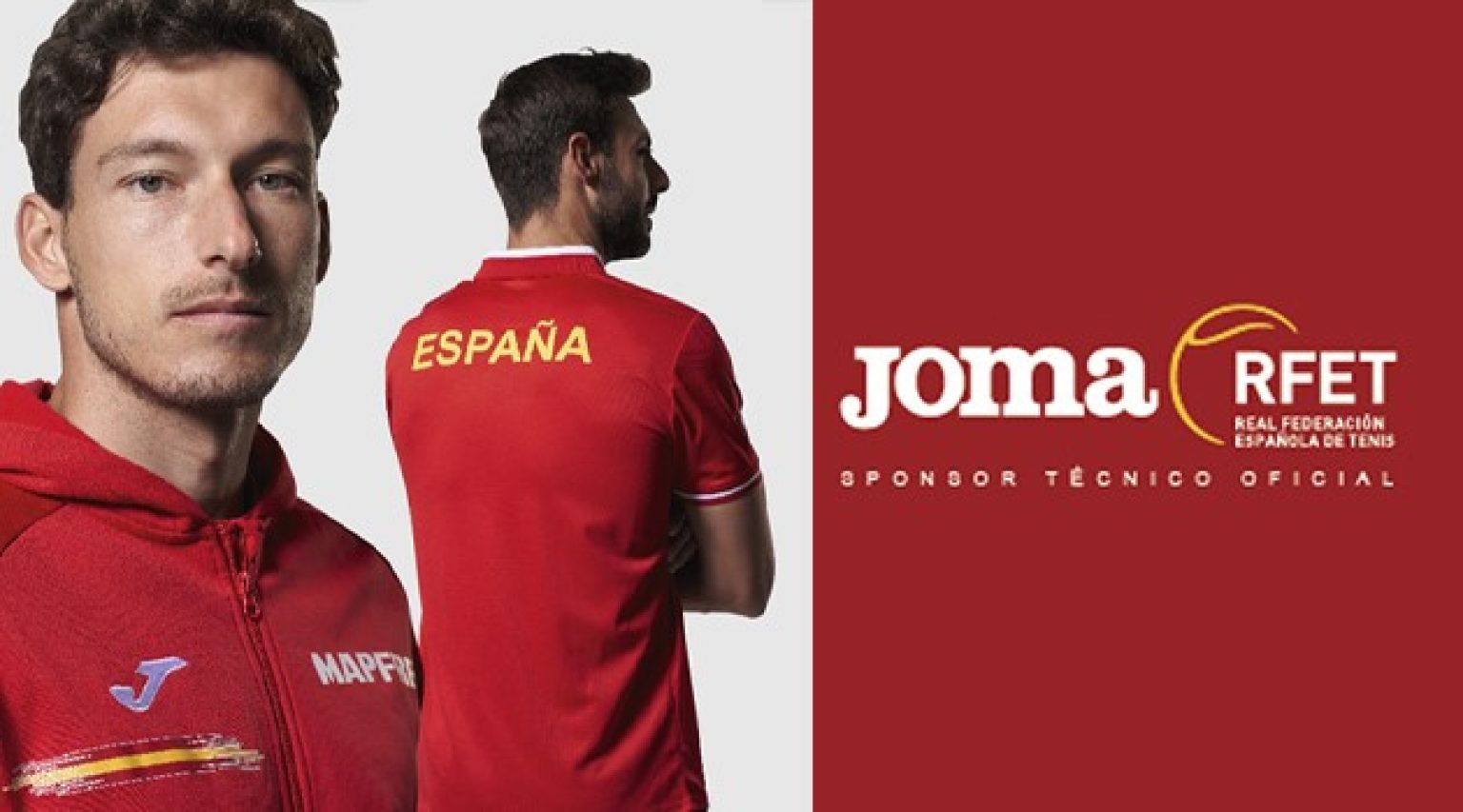 Joma y la Real Federación Española de Tenis presentan la nueva colección del equipo nacional