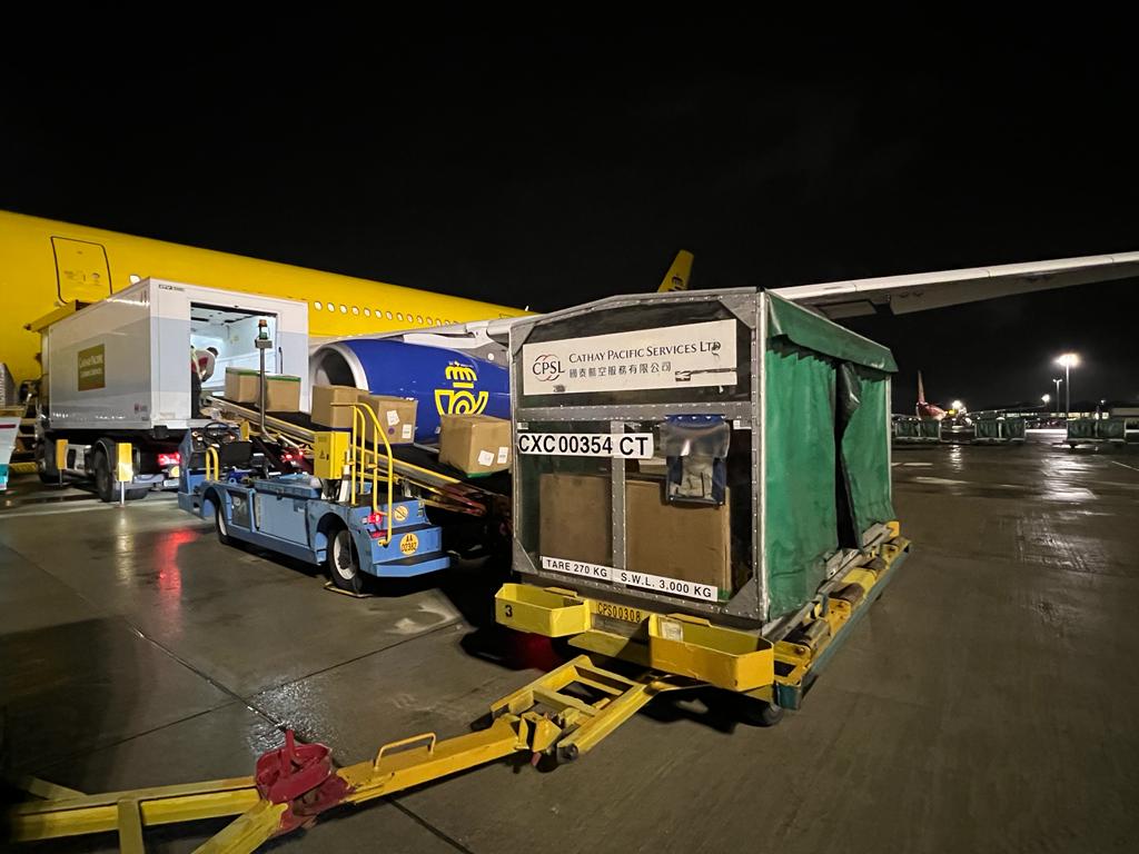 Correos Cargo opera con éxito la ruta Madrid-Hong Kong