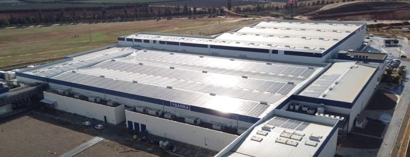 Ybarra pone en marcha una planta fotovoltaica en su fábrica de Dos Hermanas