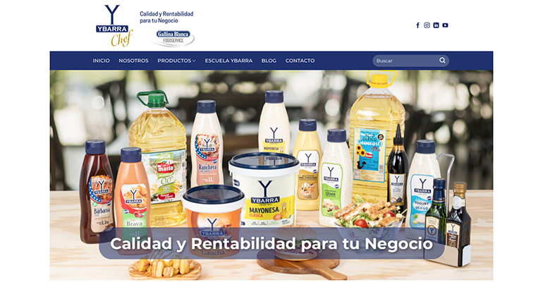 Ybarra Alimentación presenta ‘Ybarra Chef’, un canal digital para los profesionales de la hostelería en España