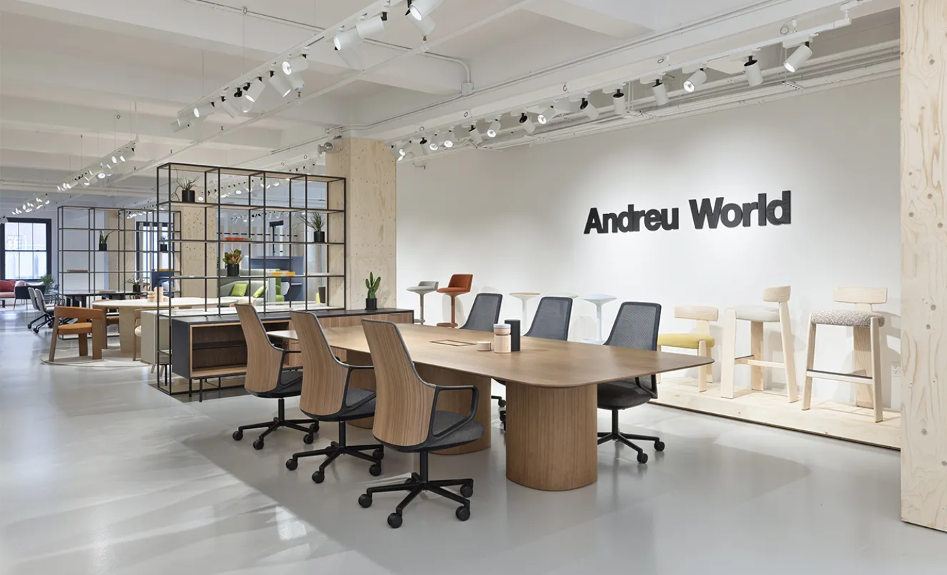 Andreu World presenta la expansión de su showroom en Nueva York