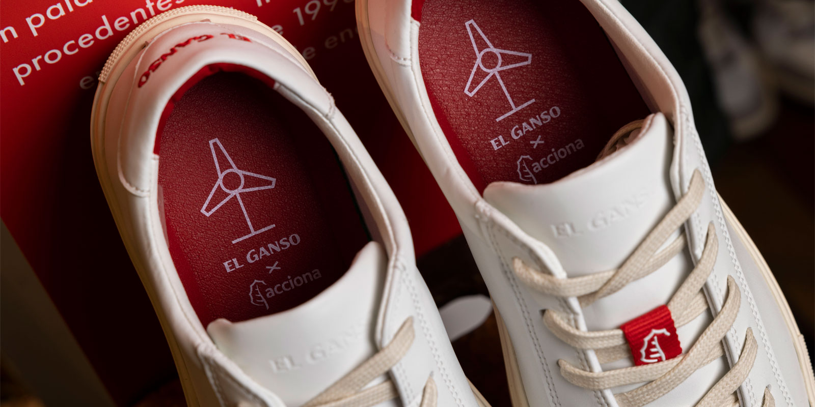 ACCIONA Energía y El Ganso lanzan las primeras zapatillas del mundo fabricadas con palas eólicas recicladas