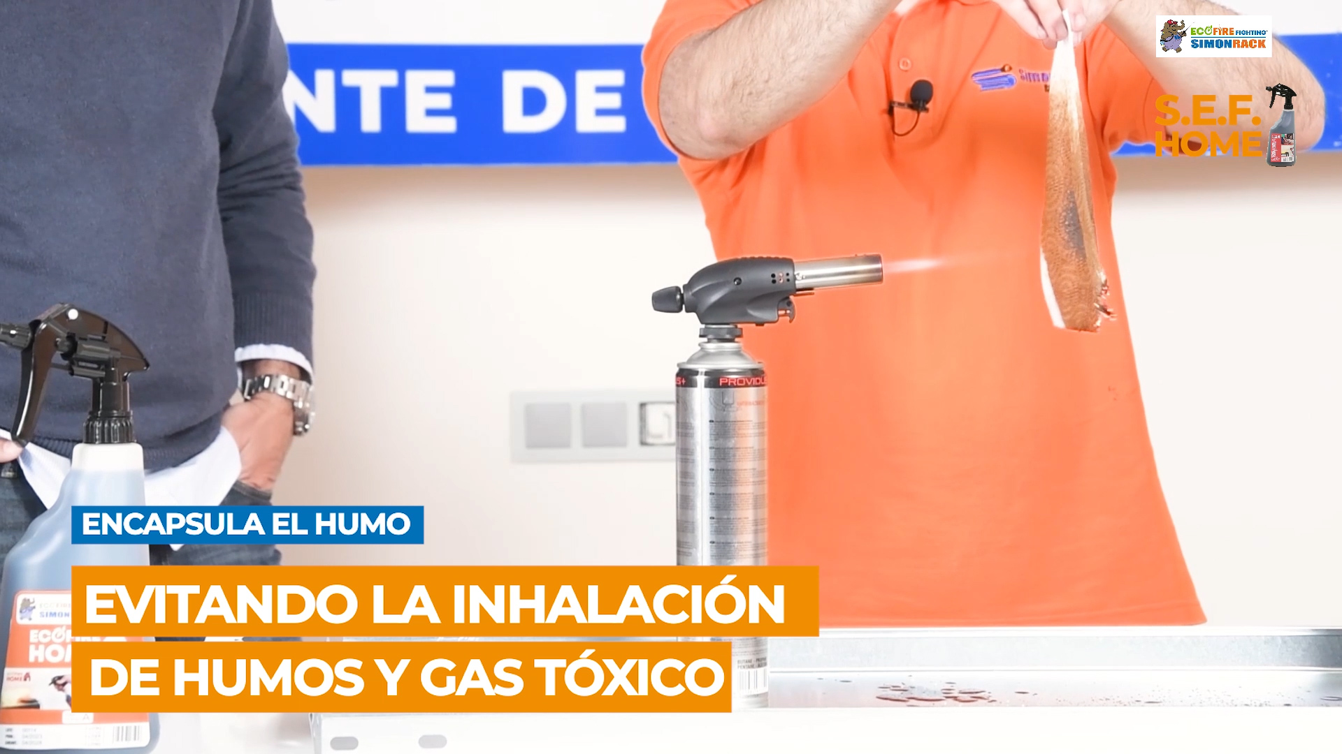Simonrack presenta ‘Ecofire Fighting Home’