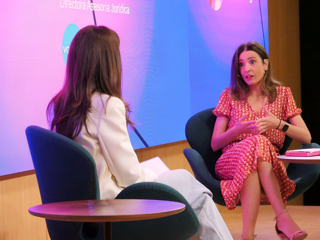 Ana López (PONS IP) y Emma Tavila Pérez (Vocento)
