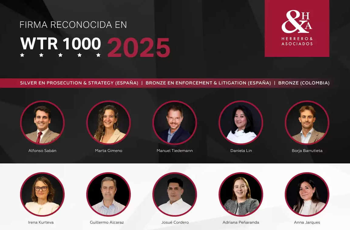 H&A, reconocida en el ranking ‘WTR 1000’ de 2025