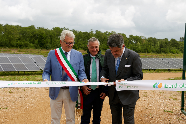 Iberdrola Italia inaugura una nueva planta fotovoltaica